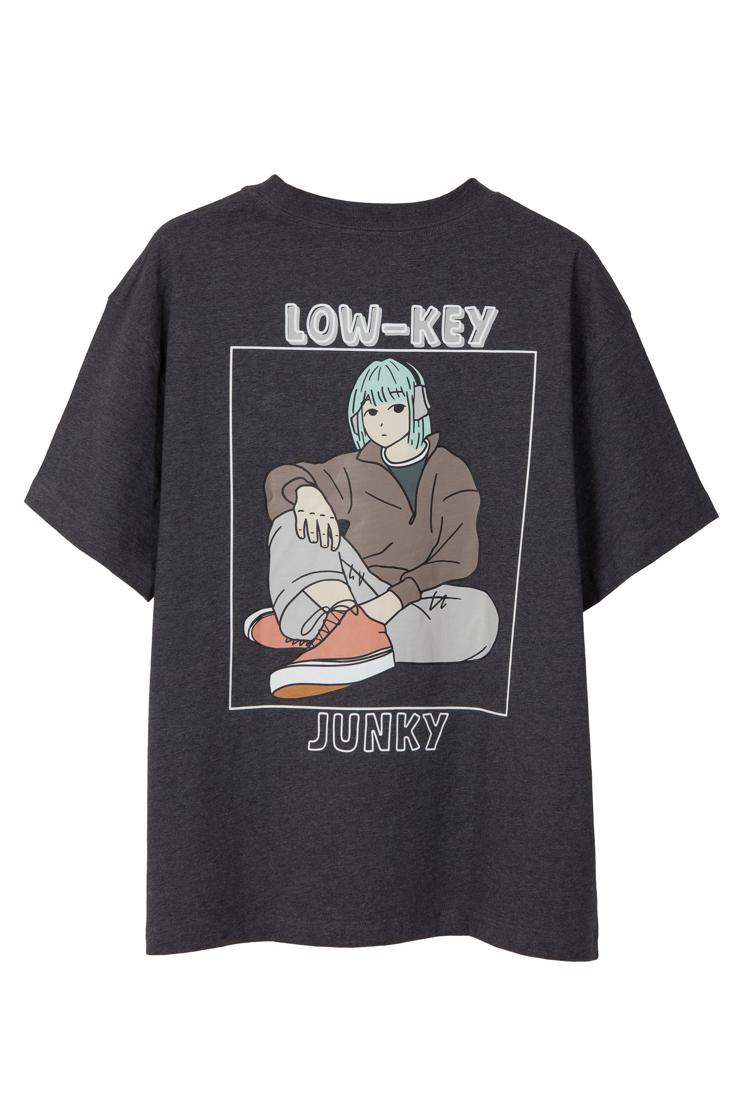 Oversized Audio Boy Grey | Low-Key Junky